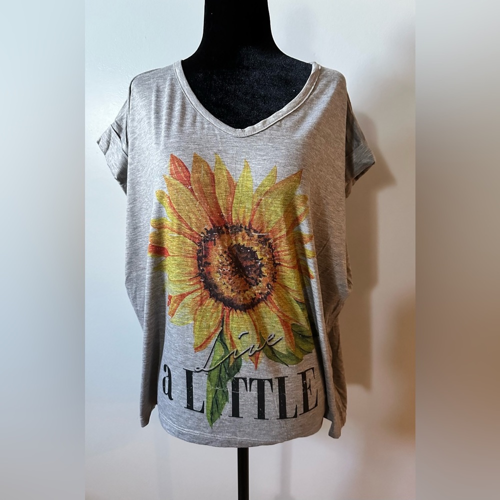 NWOT Live A Little T-Shirt